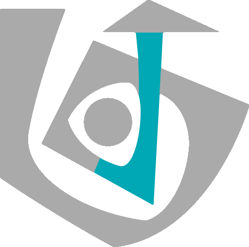 Seelenbohrer - In der Mitte des Logos wird ein "j" hervorgehoben